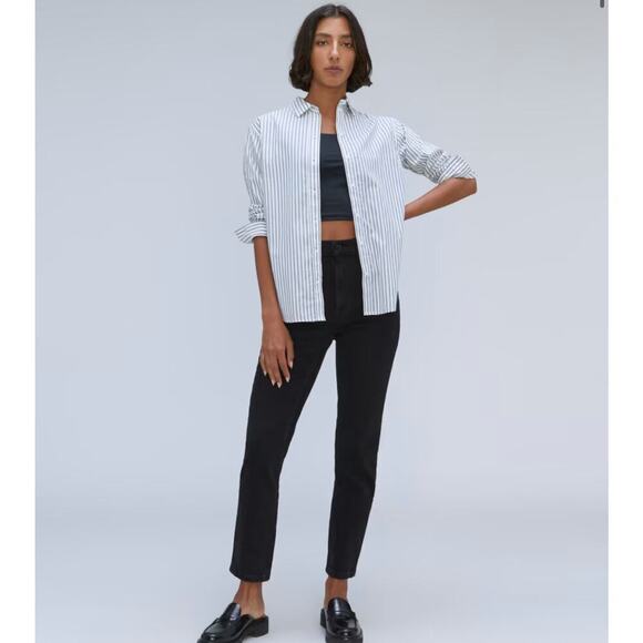 Everlane Denim - NWT Everlane The Original Cheeky Jean Black Size 25 Crop